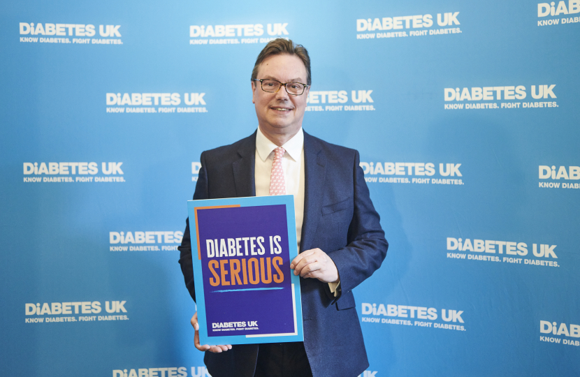 Jonathan Backs Diabetes UK Campaign