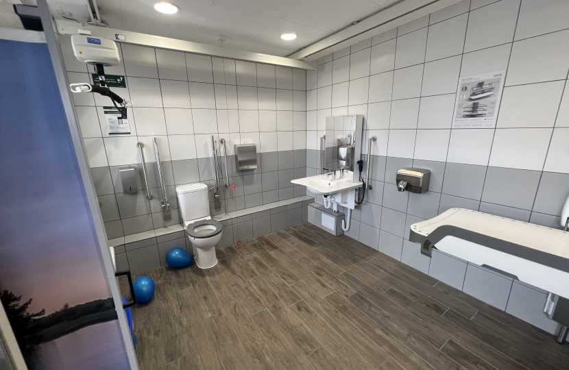 New Toilet Facilities at Woking Station