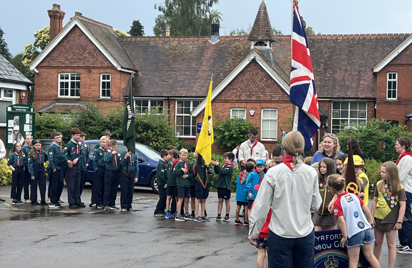 The procession