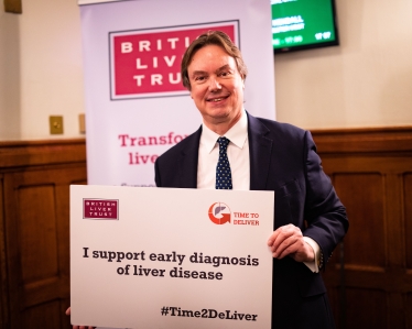 Jonathan Lord MP attends liver disease event