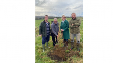 Jonathan Lord MP at Lydling Farm